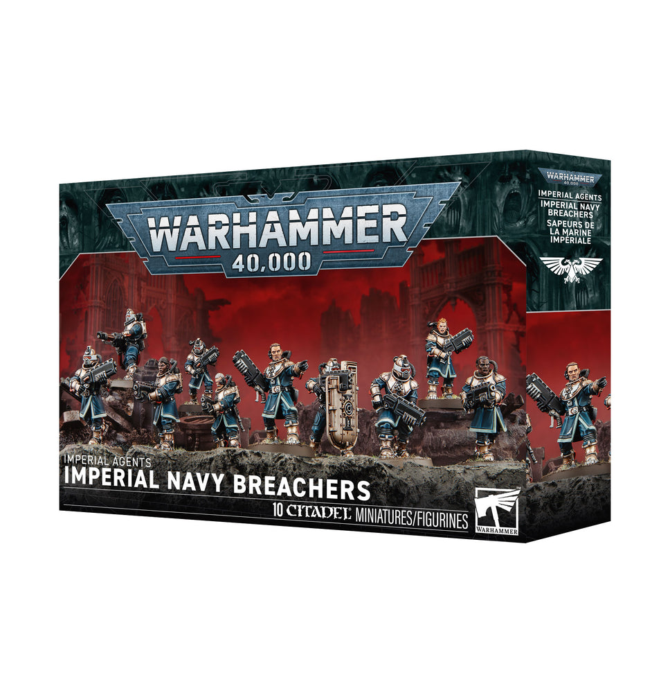 Warhammer 40,000 Imperial Agents Imperial Navy Breachers