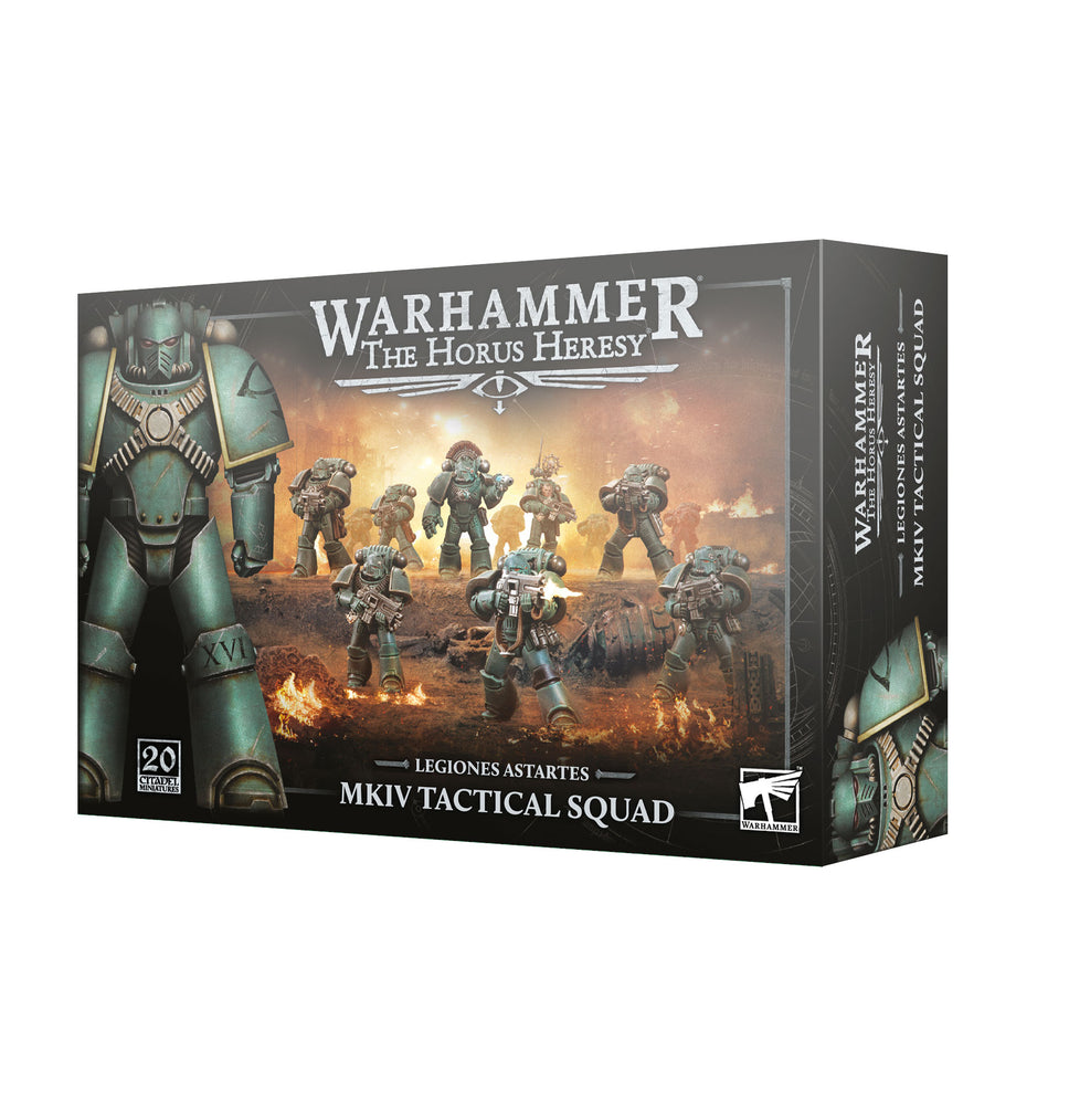 Warhammer The Horus Heresy Legiones Astartes MkIV Tactical Squad