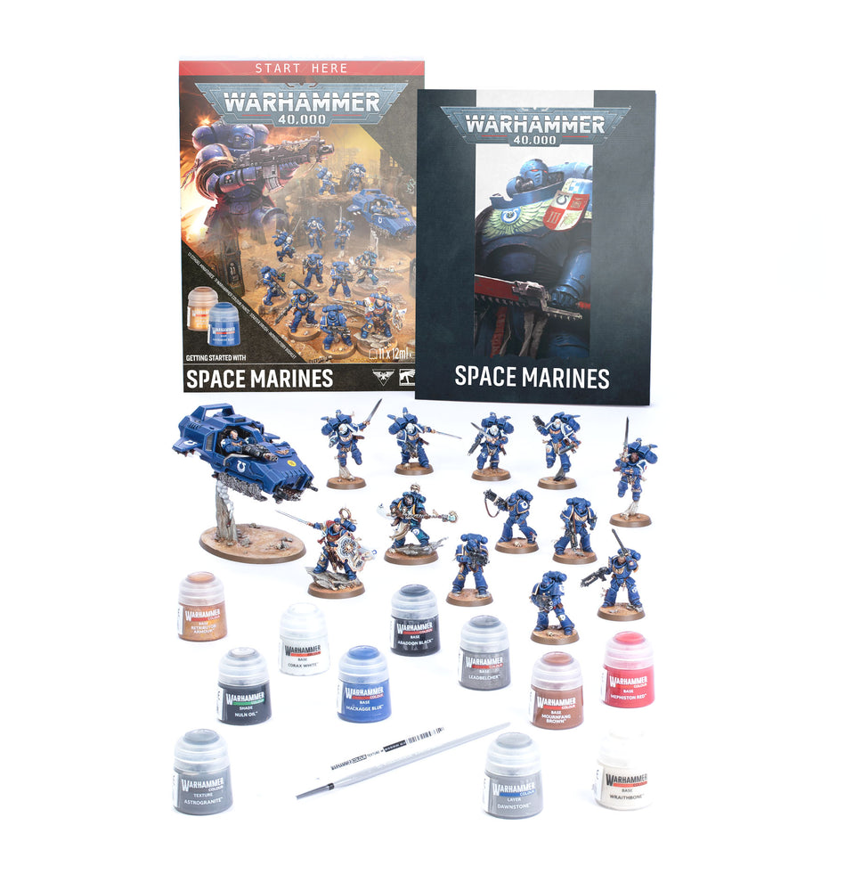 Warhammer 40,000 Getting Started With Space Marines (11th Ed.)