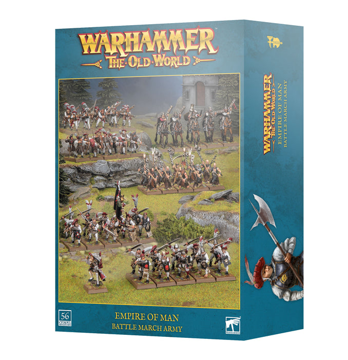 Warhammer The Old World Battle March Army Empire of Man
