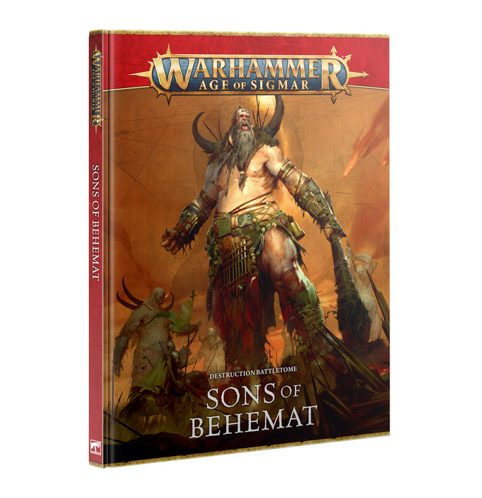 Warhammer Age of Sigmar Destruction Battletome Sons of Behemat