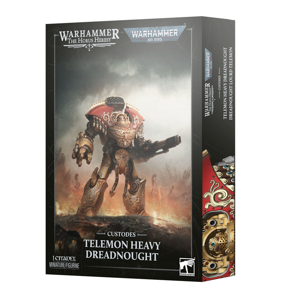 Warhammer The Horus Heresy/Warhammer 40,000 Adeptus Custodes Telemon Heavy Dreadnought