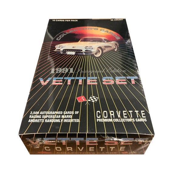 1991 Inaugural Edition Vette Set Pack / Box | Pastime Sports & Games