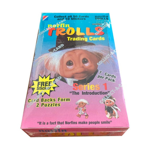 Norfin Trolls Trading Cards Box - Pastime Sports & Games