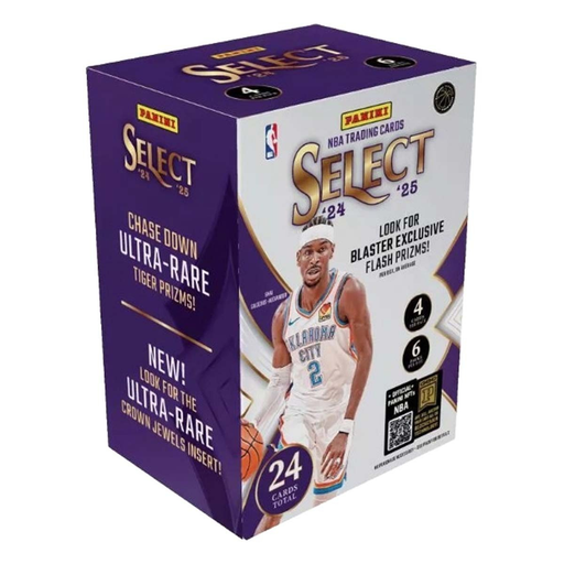 2024/25 Panini Select NBA Basketball Blaster Box/Case - Pastime Sports & Games