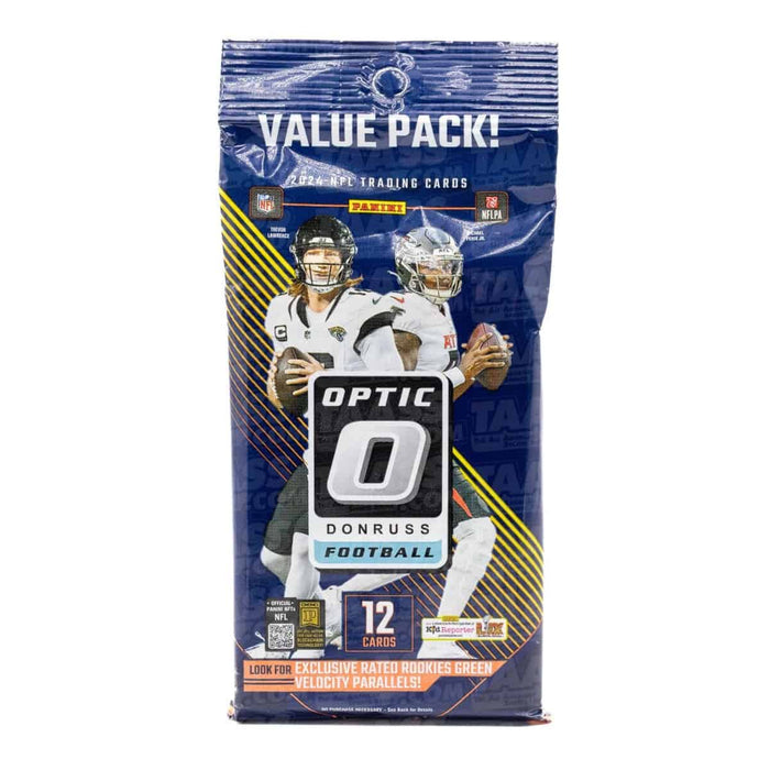 2024 Panini Donruss Optic NFL Football Value Pack/Box - Pastime Sports & Games