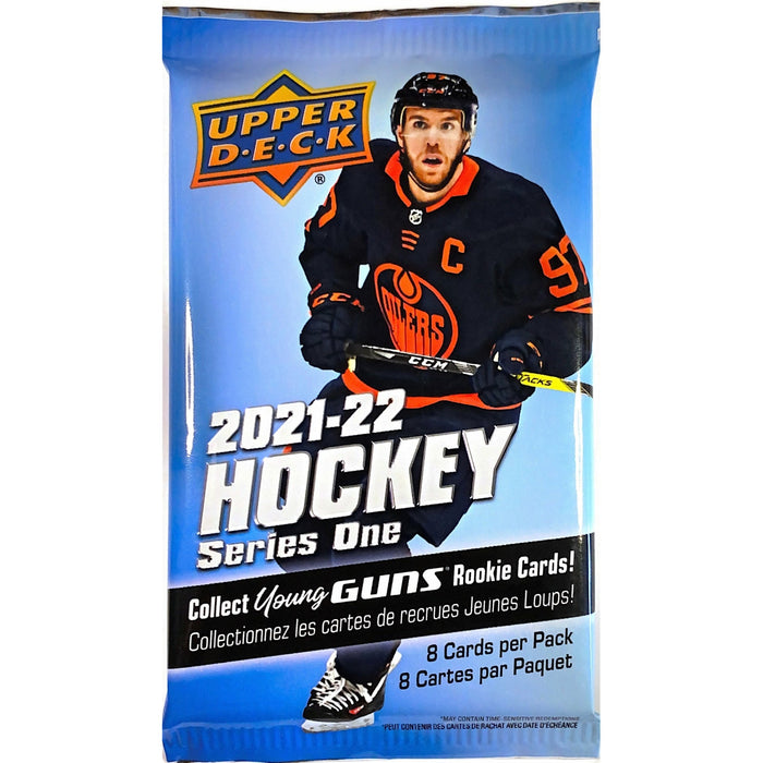 2021/22 Upper Deck Series 1 / One NHL Hockey Blaster Box / Case - Pastime Sports & Games