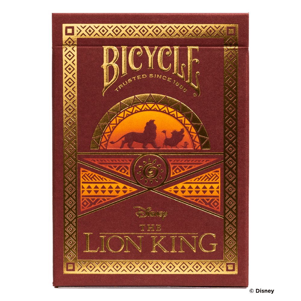 Bicycle Playing Cards Disney The Lion King