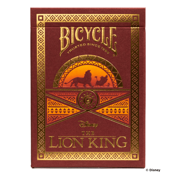 Bicycle Playing Cards Disney The Lion King