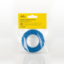 Heller Flexible Masking Tape Set (1mm,2mm,3mm,6mmx18m)