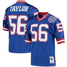 New York Giants Lawrence Taylor 1986 Mitchell & Ness Blue Authentic Football Jersey - Pastime Sports & Games
