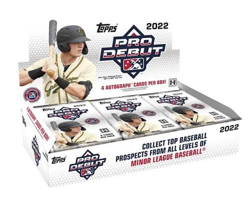 2022 Topps Pro Debut Baseball Hobby Box