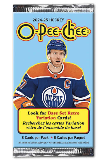 2024/25 Upper Deck O-Pee-Chee NHL Hockey Blaster Box/Case