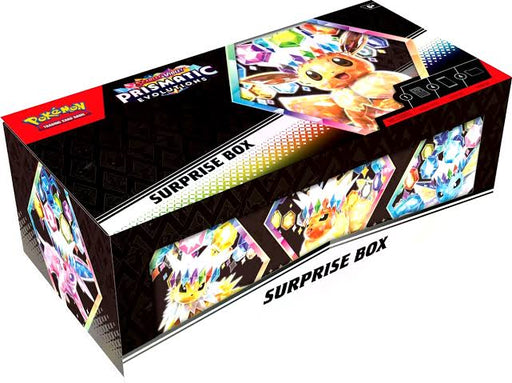Pokemon Prismatic Evolutions Surprise Box/Case