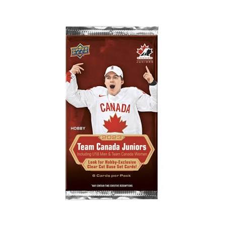 2023 Upper Deck Team Canada Juniors Hockey Blaster Box/Case SALE!