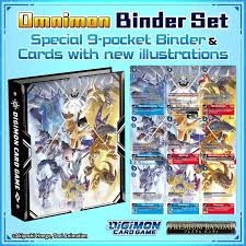 Digimon Omnimon Binder Set (PB-19) | Pastime Sports & Games