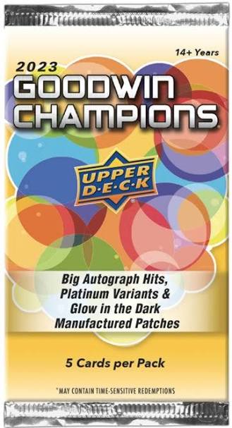 2023 Upper Deck Goodwin Champions Blaster Box / Case