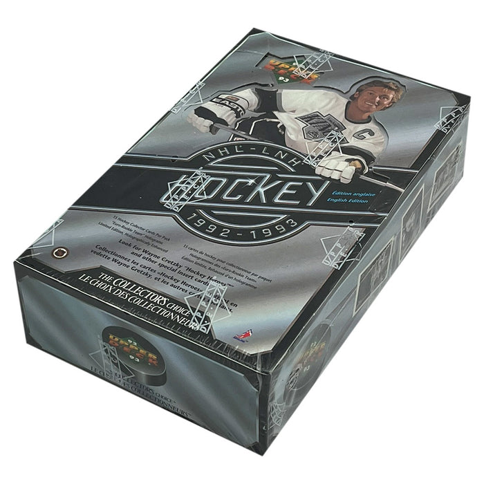 1992/93 Upper Deck NHL Low # Hockey English Edition Hobby Box