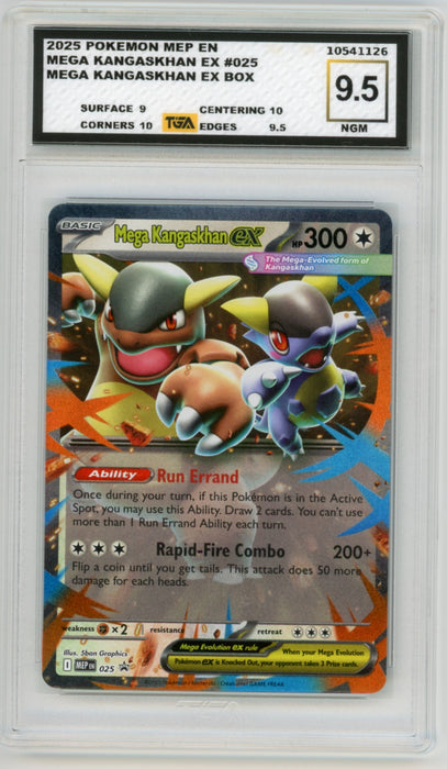 Mega Kangaskhan EX #048 Pokemon EX Promo Graded TGA 9.5 Gem Mint