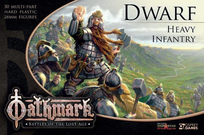 Oathmark Battles of the Lost Age - Dwarf Heavy Infantry