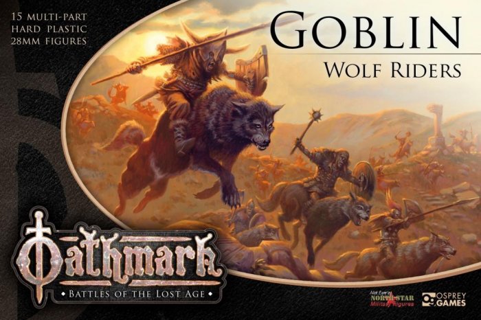 Oathmark Battles of the Lost Age - Goblin Wolf Riders