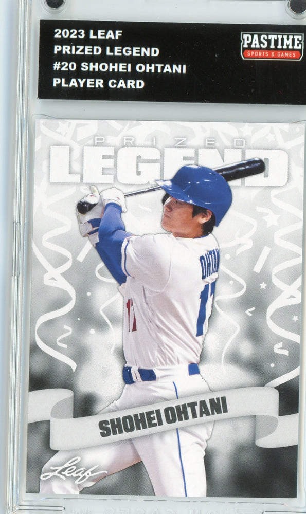 #20 Shohei Ohtani 2023 Leaf Baseball Player Card Encased in Magpro - Pastime Sports & Games