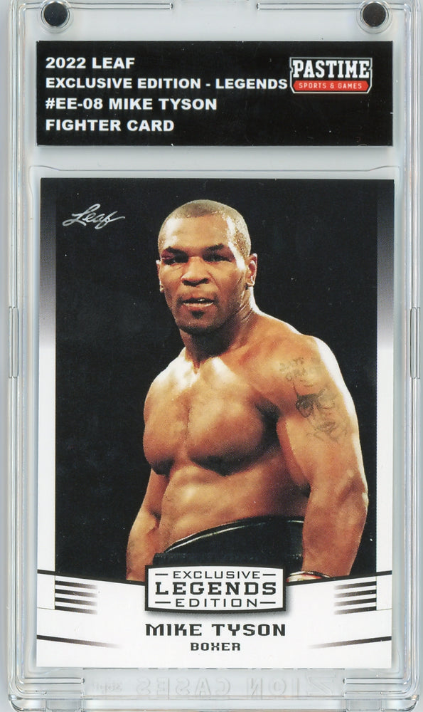 Mike Tyson 2022 #EE-08  Leaf Boxing Player Card Encased in Magpro - Pastime Sports & Games