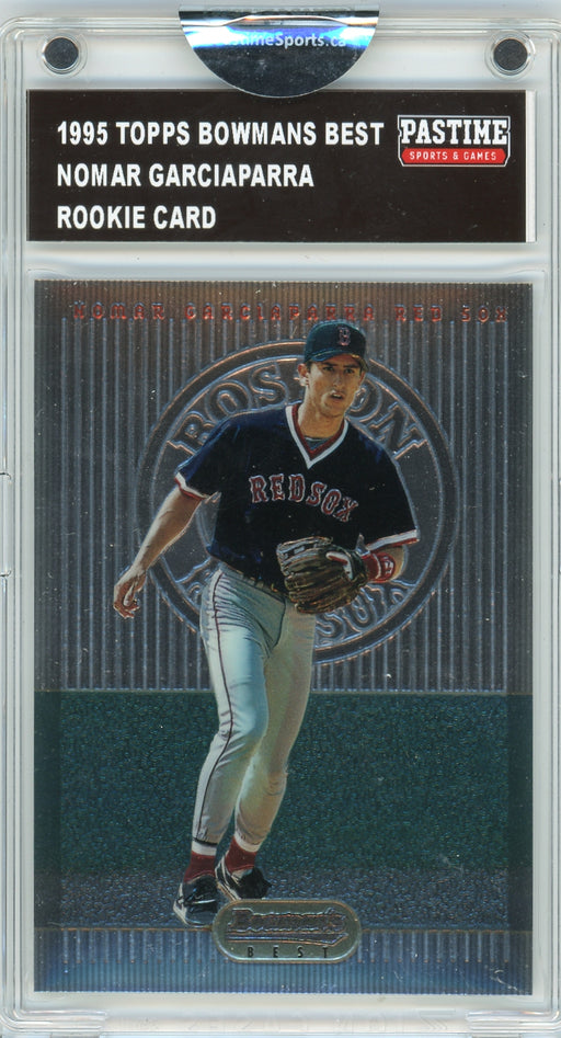 Nomar Garciaparra #29 1995 Topps Bowman's Best Baseball Rookie Card Encased in Magpro - Pastime Sports & Games