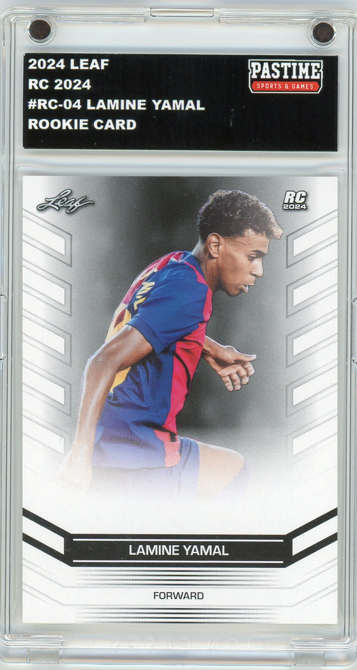 Lamine Yamal #RC-04 2024 Leaf Multi-Sport Rookie Card Encased in Magpro