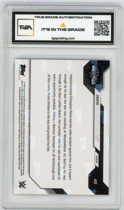 Penta #46 2026 Topps Now WWE Graded TGA 10 Gem Mint