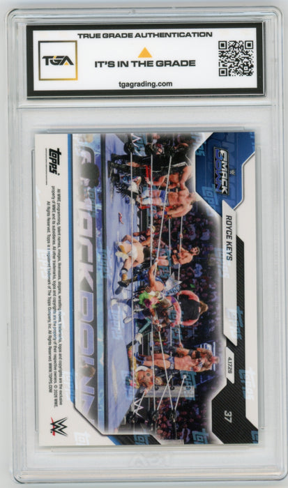 Royce Keys #37 2026 Topps Now WWE Graded TGA 10 Gem Mint