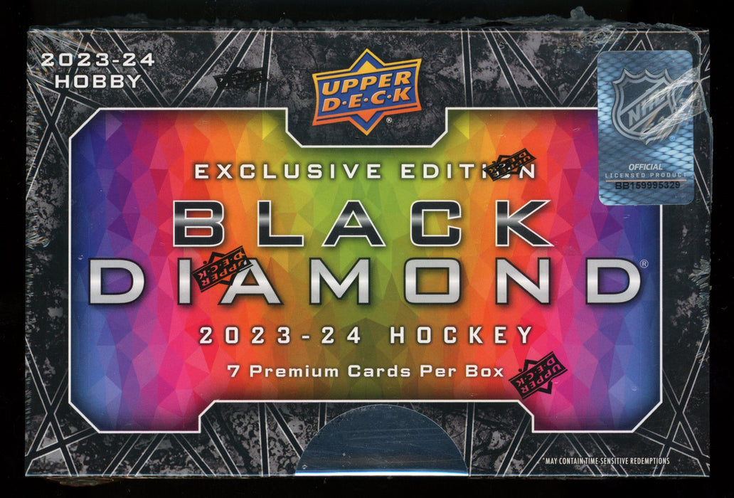 2023/24 Upper Deck Black Diamond Hockey CDD Hobby Box - Pastime Sports & Games