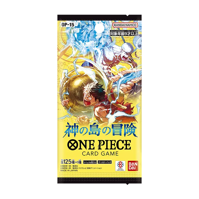 One Piece Adventure On Kami's Island OP-15 Japanese Booster Pack/Box - Pastime Sports & Games