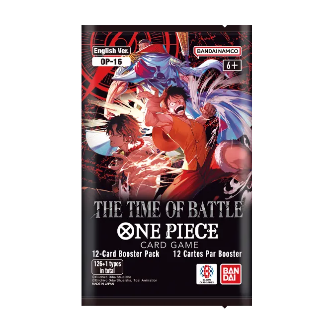 One Piece Card Game The Battle of Time Booster Box/Case [OP-16] - Pastime Sports & Games