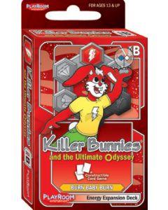 Killer Bunnies And The Ultimate Odyssey Burn Baby Burn Energy Expansion Deck - Pastime Sports & Games