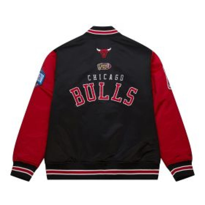 Chicago Bulls Primetime Heavyweight Throwback Satin Jacket