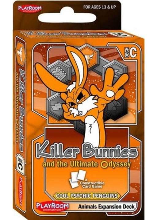 Killer Bunnies And The Ultimate Odyssey Cool Psychic Penguins Animals Expansion Deck - Pastime Sports & Games