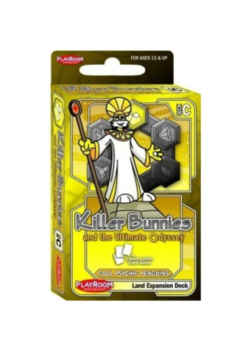 Killer Bunnies And The Ultimate Odyssey Cool Psychic Penguin Land Expansion Deck - Pastime Sports & Games