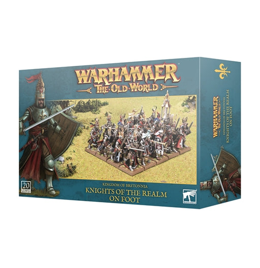Warhammer The Old World Kingdom Of Bretonnia Knights Of The Realm On Foot (06-08) - Pastime Sports & Games