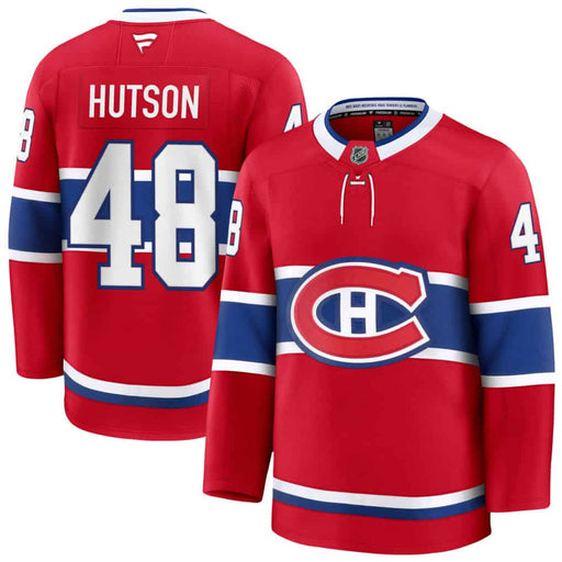 Lane Hutson Montreal Canadiens NHL Red Home Premium Hockey Jersey - Pastime Sports & Games