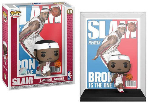 Funko Pop! Magazine Covers NBA SLAM LeBron James #19 - Pastime Sports & Games