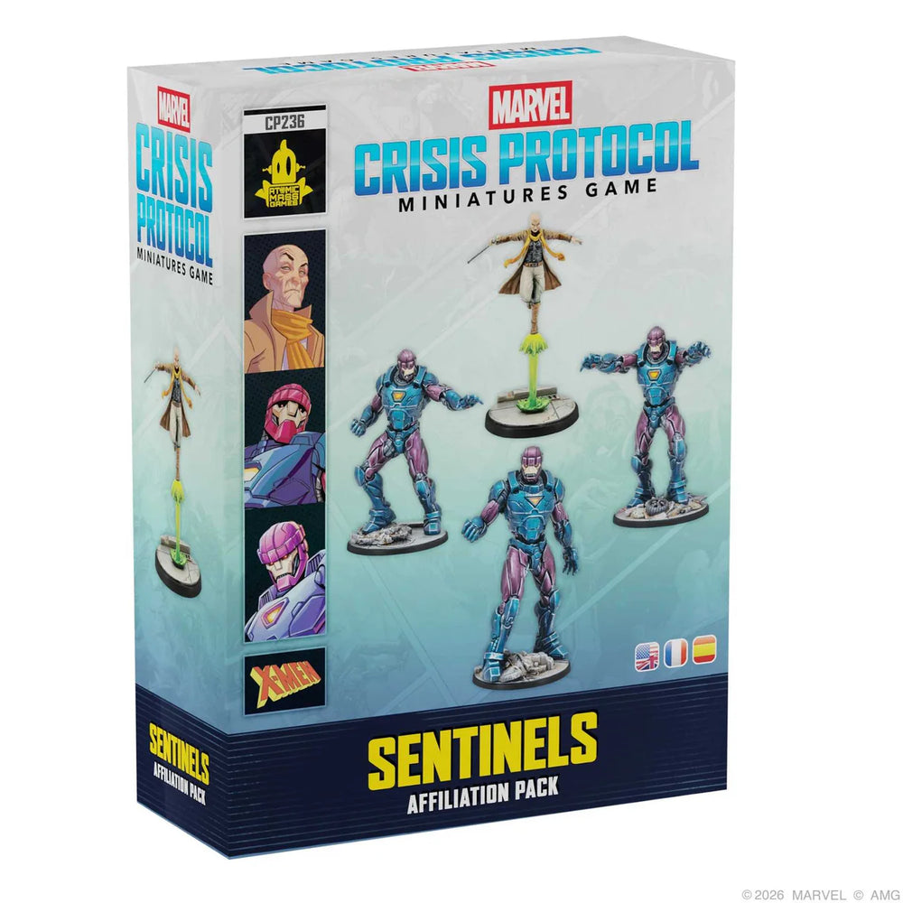 Marvel Crisis Protocol Sentinels Affiliation Pack