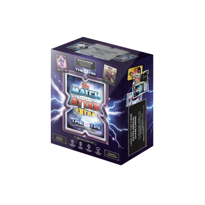 2025/26 Topps Match Attax Extra UEFA Champions League The X Tin - Pastime Sports & Games