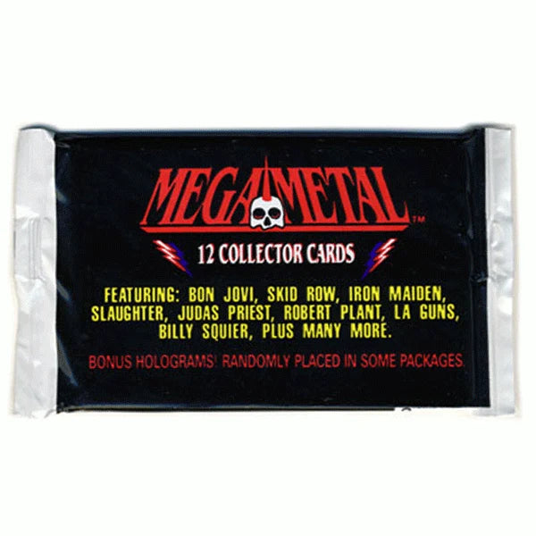 1991 Mega Metal Collector Card Box - Pastime Sports & Games