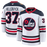 Connor Hellebuyck Winnipeg Jets 2026 White Heritage Classic Premium Away Hockey Jersey - Pastime Sports & Games