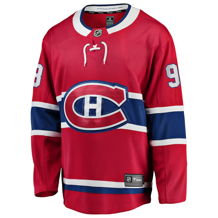 Ivan Demidov Montreal Canadiens Red Home Breakaway Hockey Jersey - Pastime Sports & Games