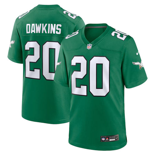 Brian Dawkins Philadelphia Eagles Green Retro Football Jersey