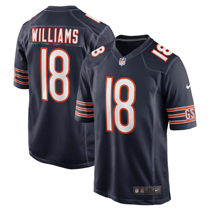 Caleb Williams Chicago Bears Navy Nike Team Game Jersey