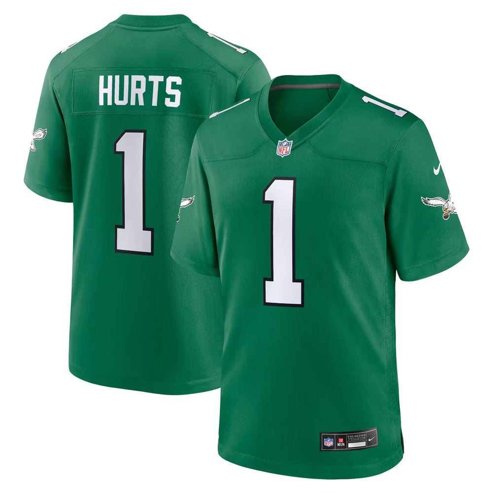 Jalen Hurts Philadelphia Eagles Football Alternate Game Player Jersey