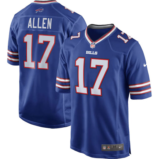 Buffalo Bills Josh Allen Football Home Game Jersey - Pastime Sports & Games